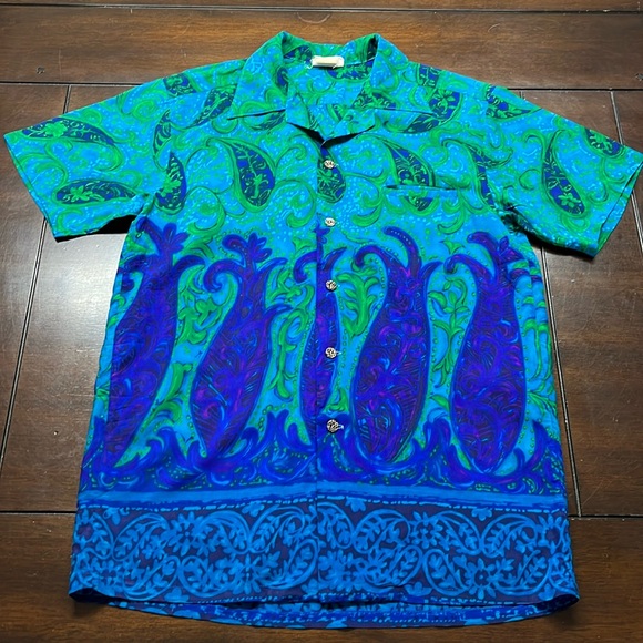 Very rare vintage Kamehameha Hawaiian Shirt Medium excellent condition - Picture 1 of 9